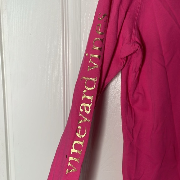 Vineyard vines long sleeve frocket T-shirt - Picture 5 of 5